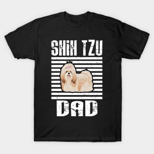 Shih Tzu Dad Proud Dogs T-Shirt